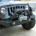 GARVIN : G2 Series Front Bumper, JK Wrangler, Mid-Width, 53 1/2"W