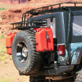 GARVIN : G2 Series Rear Bumper & Tire Carrier System, JK