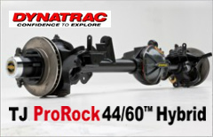 DYNATRAC : ProRock44/60 Hybrid Assy - Jeep TJ. [DYT-TJ4460HYD-]