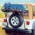 GARVIN : Trail Rack, 87-06 Jeep Wrangler