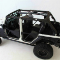 SMITTYBILT : SRC Roll Cage Kit, 2007-2010 4-Door JK Wrangler, 6-Piece - SB76902