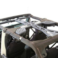 SMITTYBILT : SRC Roll Cage Kit, 2011-2012 4-Door JK Wrangler, 6-Piece - SB76904