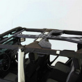 SMITTYBILT : SRC Roll Cage Kit, 2007-2010 2-Door JK Wrangler, 7-Piece - SB76901