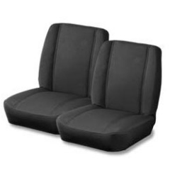 BESTOP : Trailmax II Classic Low Back Seat in Black Vinyl - 39429-01