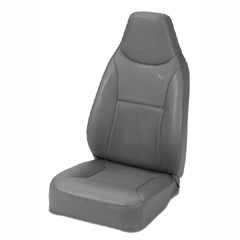 BESTOP : Trailmax II Stationary High Back Seat in Charcoal vinyl - 39436-09