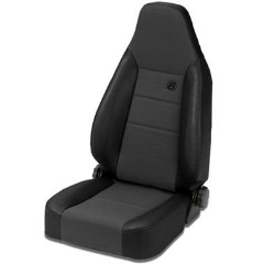 BESTOP : Trailmax II Sport Recliner Seat in Black Denim - 39438-15