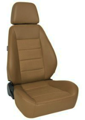 CORBEAU : Sport Seat in Tan Vinyl/ Tan Cloth - 90066PS