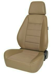 CORBEAU : Sport Seat in Spice Vinyl/ Spice Cloth - 90077DS