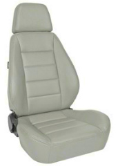 CORBEAU : Sport Seat in Grey Vinyl - 90090PS