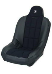 CORBEAU : Baja SS Fixed-Back Seat in Black Vinyl/ Black Cloth - 65402BS