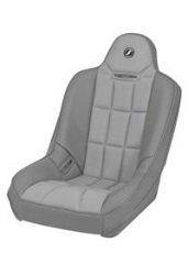 CORBEAU : Baja SS Fixed-Back Seat in Grey Vinyl/ Grey Cloth - 65408S