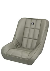 CORBEAU : Baja Low Back Seat in Grey Vinyl - 62209S