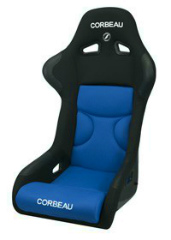 CORBEAU : FX1 Pro Racing Seat in Black Cloth/ Blue Cloth - 29505P