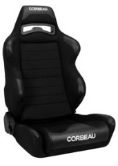 CORBEAU : Legacy Recliner Seat (LG1) Wide Version in Black Cloth - 25501WPS