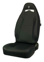 CORBEAU : Moab Vinyl Recliner Front Seat in Black Vinyl - 70010DS