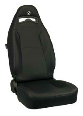 CORBEAU : Moab Vinyl Recliner Front Seat in Black Vinyl - 70010PS