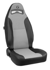 CORBEAU : Moab Seat in Black Vinyl/ Charcoal Cloth - 70019PS