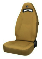 CORBEAU : Moab Cloth Insert Recliner Front Seat in Spice Vinyl/ Cloth Insert - 70077DS