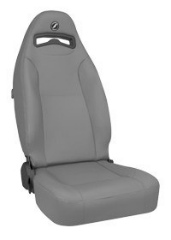 CORBEAU : Moab Vinyl Recliner Front Seat in Grey Vinyl - 70090PS